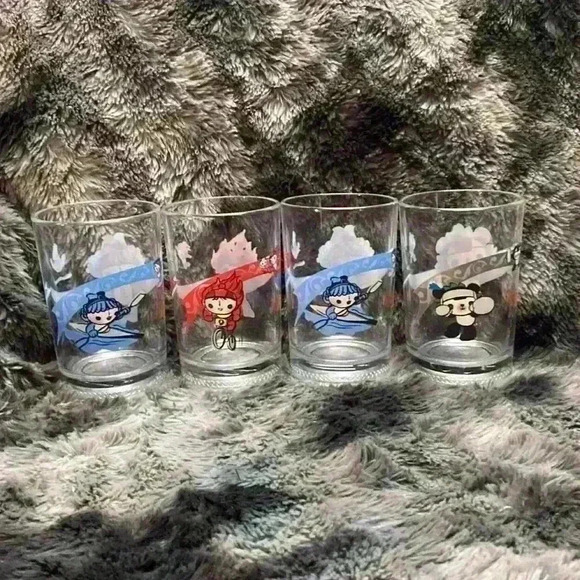 Set of 4 McDonald’s 2008 Beijing  Olympics glasses - Picture 3 of 11
